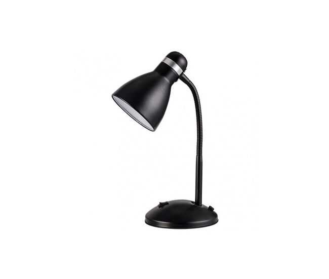 Lampara escritorio metal color negro serie lazulita 23cm