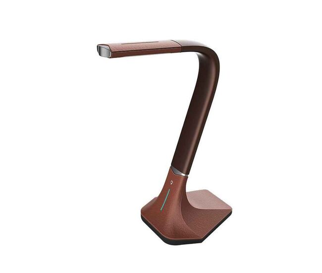 Flexo aluminio color marron serie andalucita 16cm