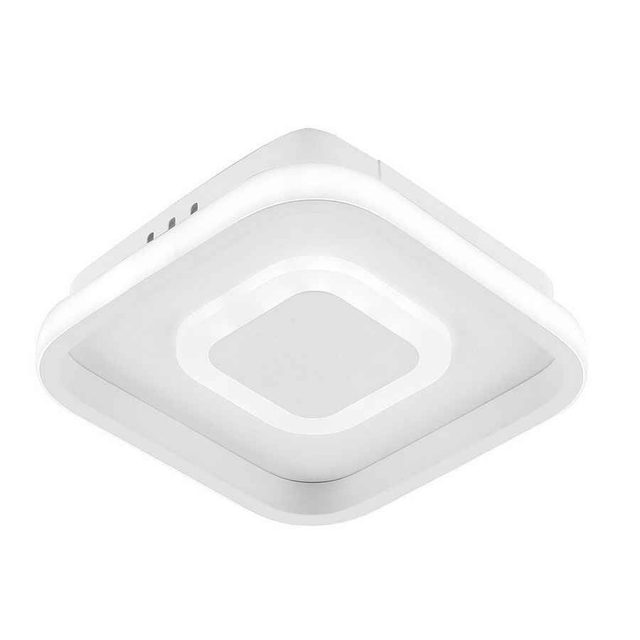 Lampara plafon metal color blanco serie elma 21cm