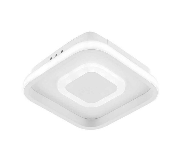 Lampara plafon metal color blanco serie elma 21cm