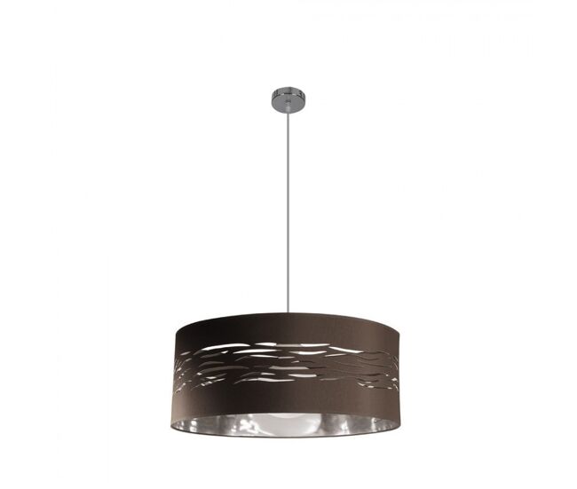 Colgante metal color marron serie niebla 50cm