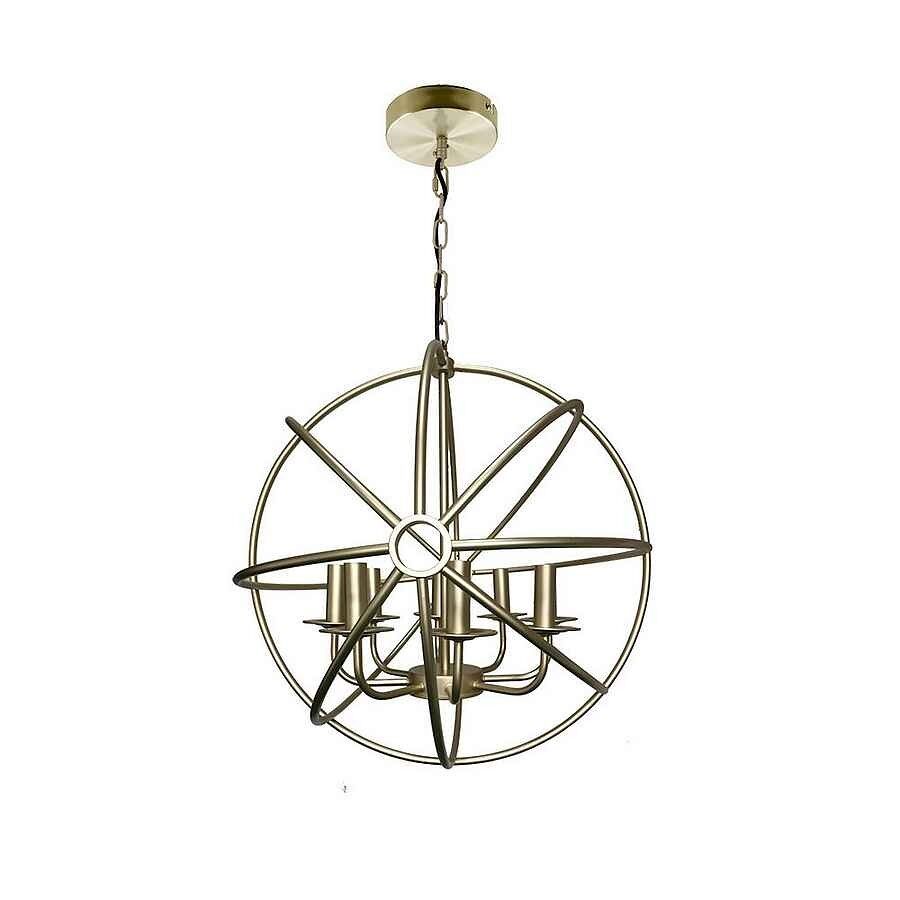 Colgante metal color dorado serie arneses 52cm
