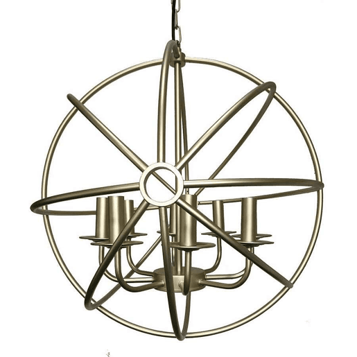 pendente em metal dourado série arnês 52cm