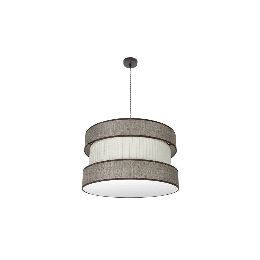 Colgante metal color marron serie home 60cm