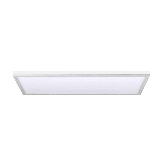 painel led metálico rectangular cor branca série tivoli 30cm