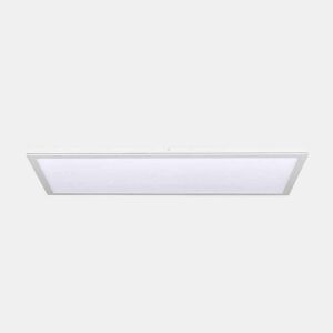 painel led metálico rectangular cor branca série tivoli 30cm