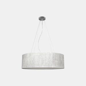 candeeiro de tecto metal cinzento cor série asunciã³n 80cm