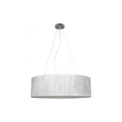 candeeiro de tecto metal cinzento cor série asunciã³n 80cm