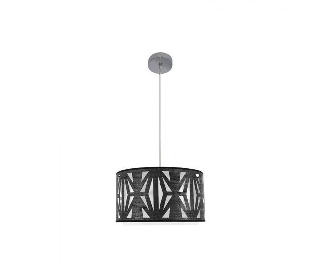 Colgante metal color cromo serie katerina 40cm