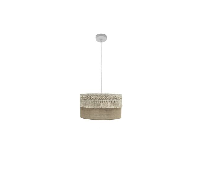 Colgante textil color beige serie aekaterina 40cm