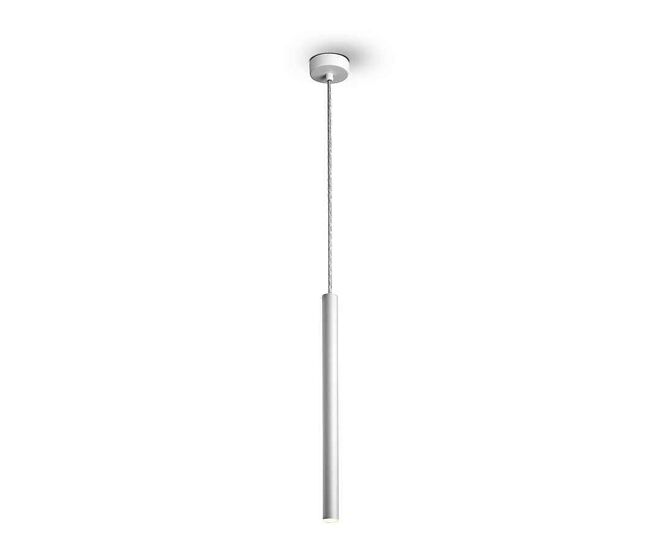 Lampara de techo metal color blanco serie varas 0cm
