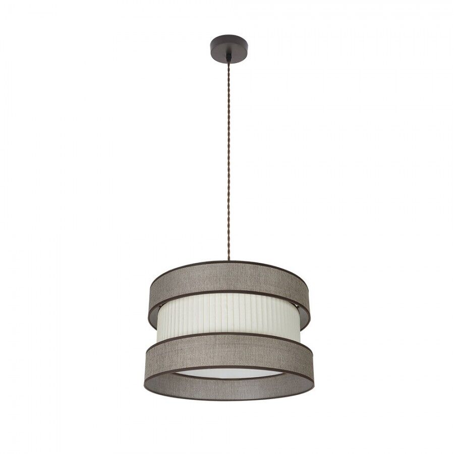 Colgante metal color marron serie home 40cm