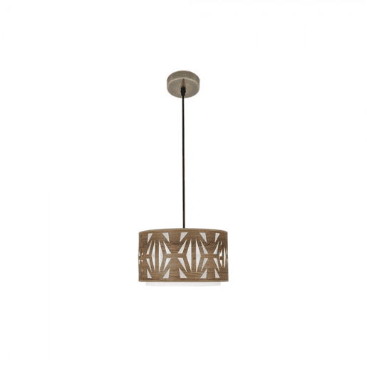 pendente em metal dourado série katerina 30cm