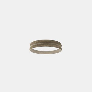 candeeiro de tecto têxtil bege série kala 59cm