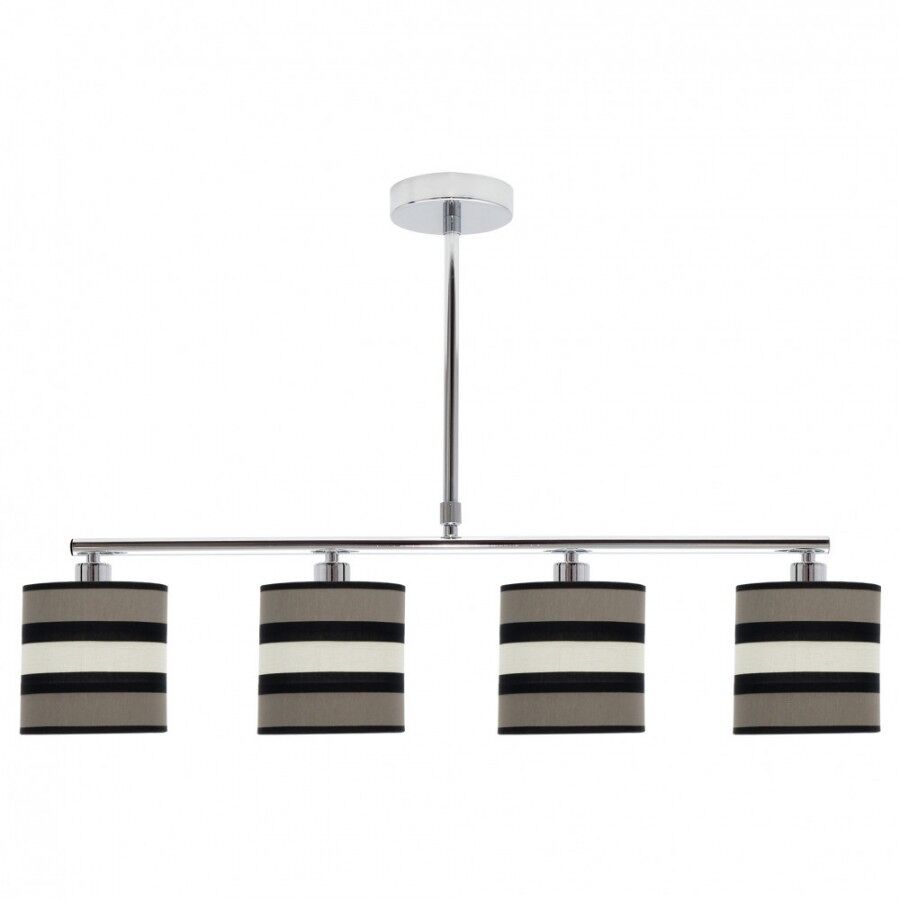 Lámpara De Pie Metal Serie Karla