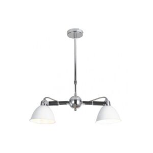 candeeiro de tecto metálico série cor branca buri 52cm