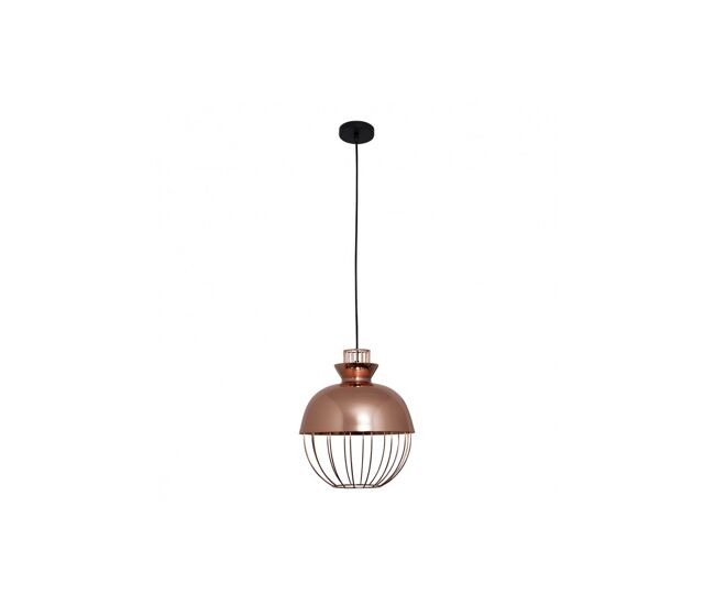 Lampara de techo metal color cobre serie toyama 29cm