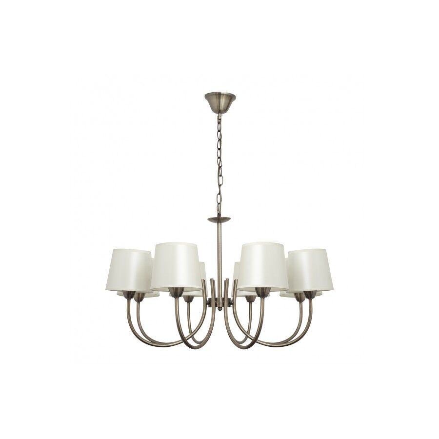 Lampara de techo metal color dorado serie guadalajara 72cm
