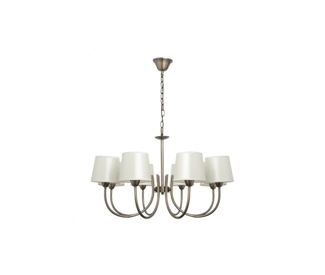 Lampara de techo metal color dorado serie guadalajara 72cm