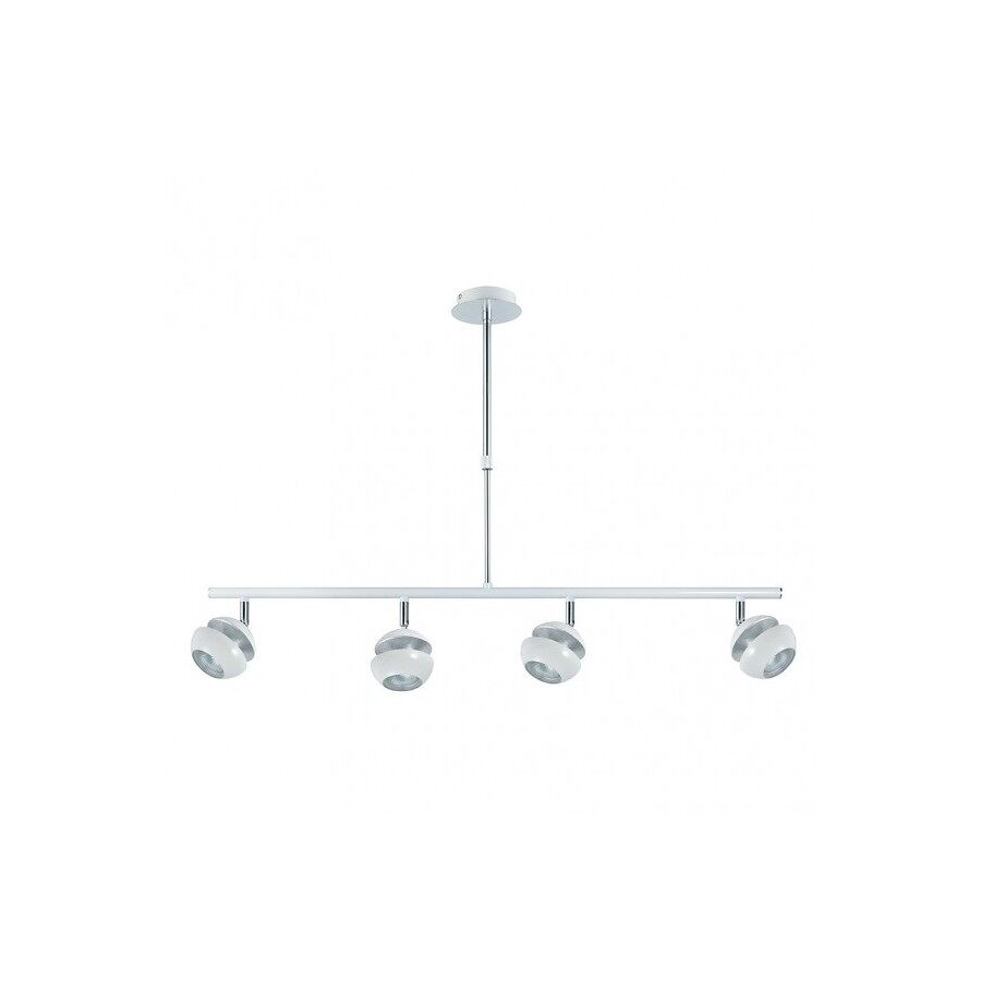 Lampara de techo metal color blanco serie beethoven 80cm