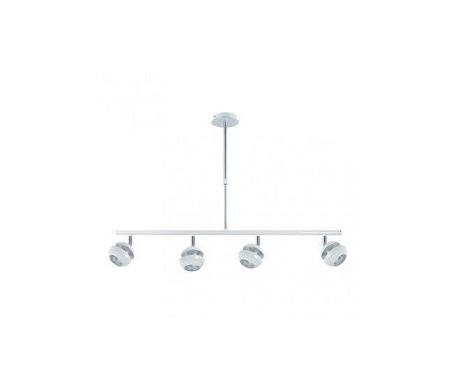 Lampara de techo metal color blanco serie beethoven 80cm