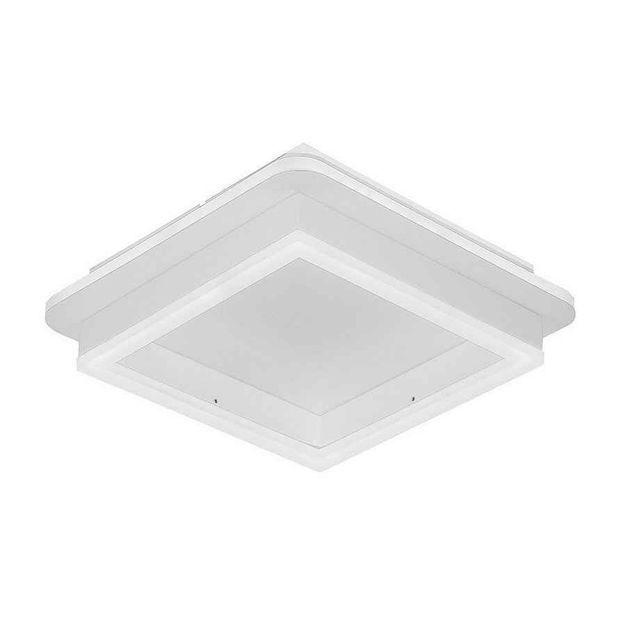 Lampara plafon metal color blanco serie elma 24cm