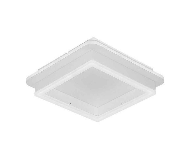 Lampara plafon metal color blanco serie elma 24cm