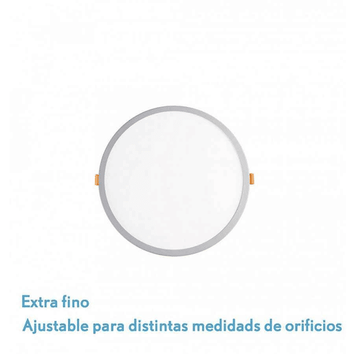 luminária de embutir metálica cor branca série lejania 12cm