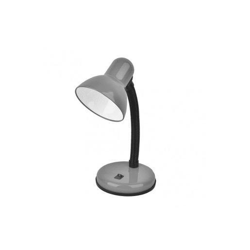 candeeiro de secretária metal cinzento serie yodo 14cm