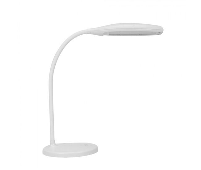Flexo policarbonato color blanco serie turmalita 35cm