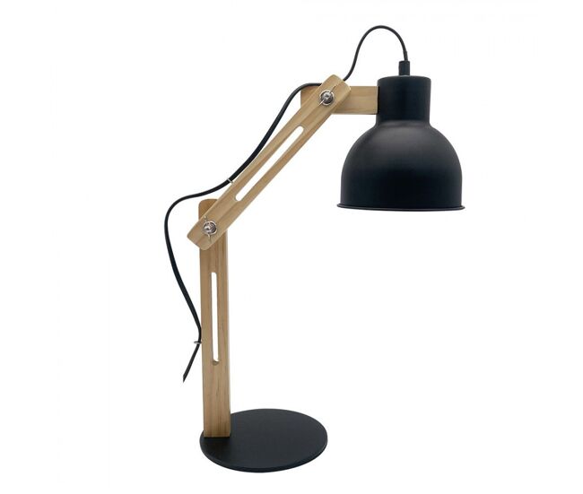 Flexo metal color negro serie baptista 14cm