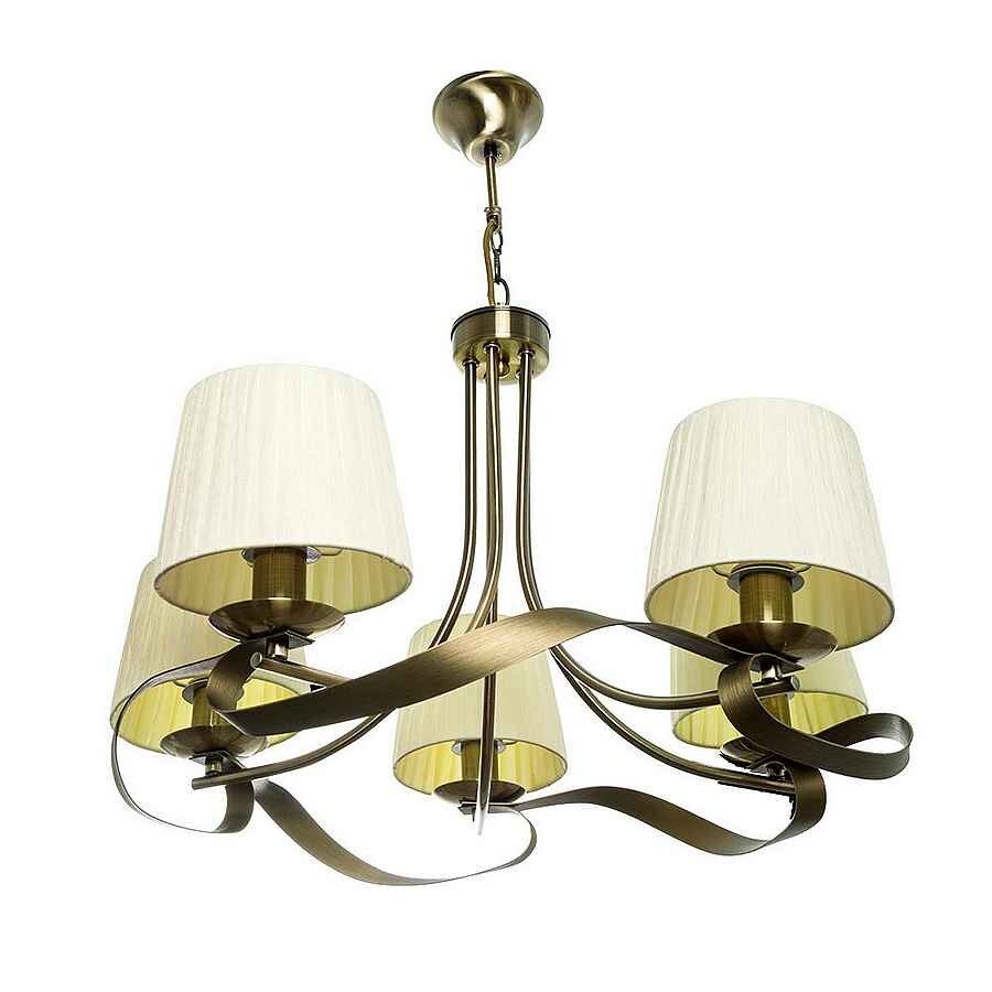 Lampara de techo metal color dorado serie baeza 55cm