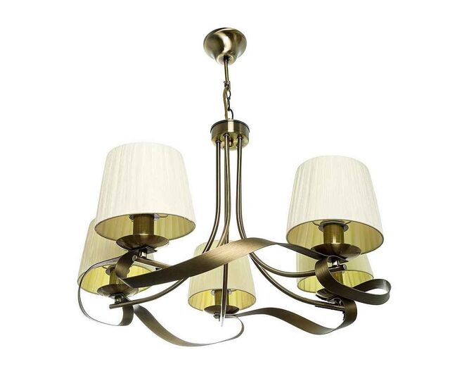 Lampara de techo metal color dorado serie baeza 55cm