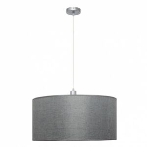 candeeiro de tecto cor prata metal série axel 50cm