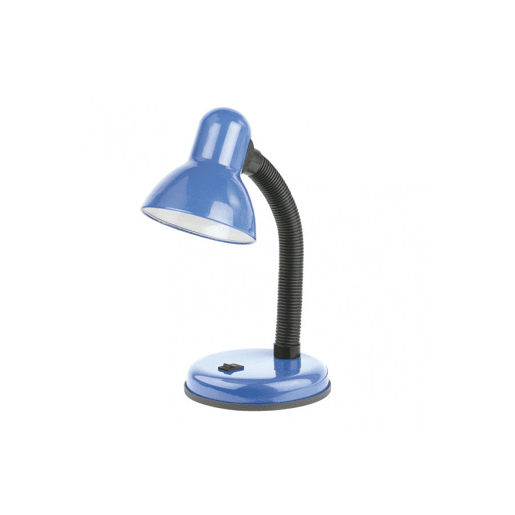 candeeiro de secretária em metal cor azul série iodine 14cm