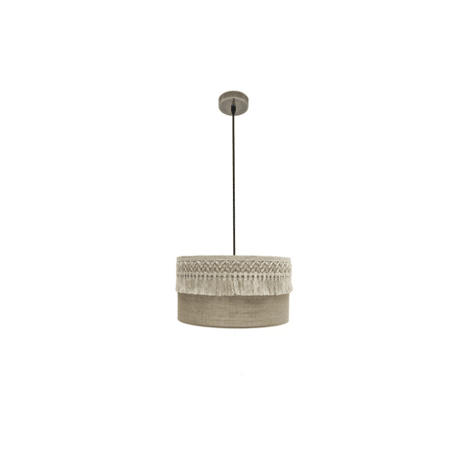 pendente em metal dourado ekaterina série 40cm