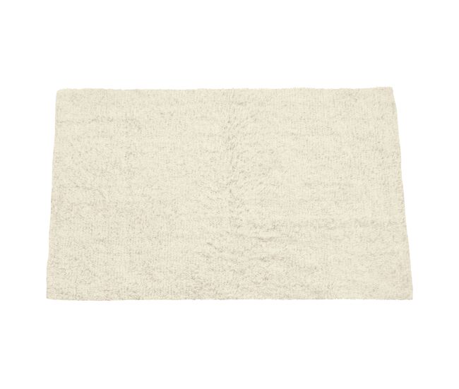 Alfombra de baño 45x70 cm beige