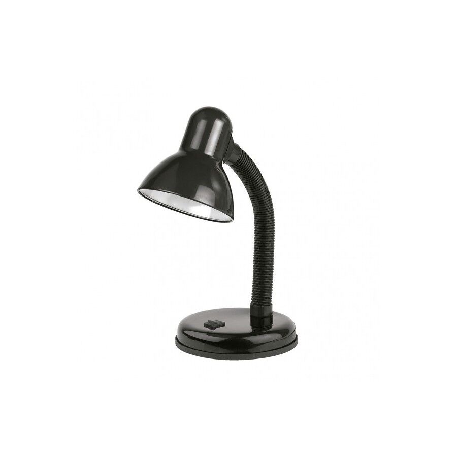 Lampara escritorio metal color negro serie yodo 14cm