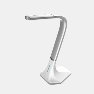 candeeiro flexográfico acrílico branco série andaluzite 16cm