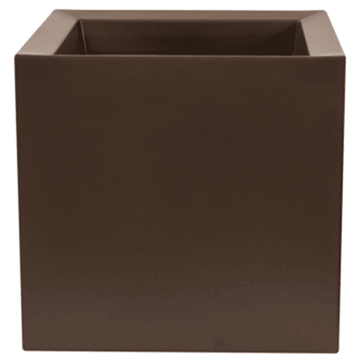 Pote de polietileno de bronze 40x40 cm