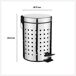 Cubo Pedal 3L Cubo Pedal 3L Plateado