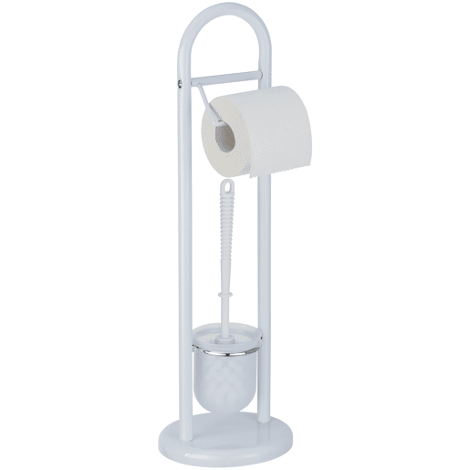 Wenko Siena jogo em pé de aço branco 19 x 19 x 63 cm