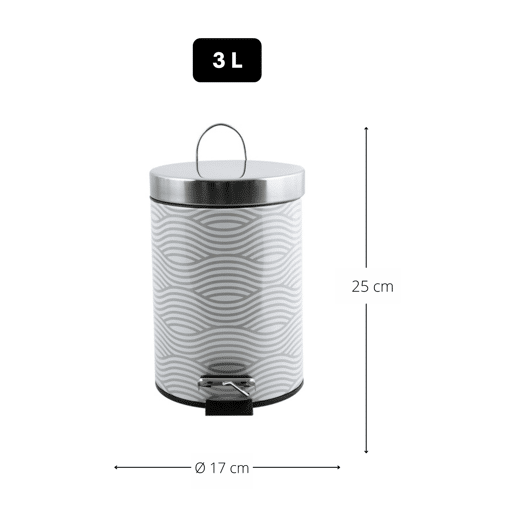 Metal 3L Wave Grey Metal 3L Wave Grey