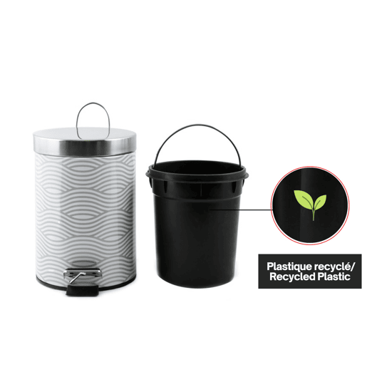 Metal 3L Wave Grey Metal 3L Wave Grey