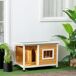 Casa para Perros Madera de Abeto PawHut Casa para Perros Madera de Abeto PawHut Naranja