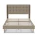 Estructura de Cama tapizada Esther 150x190 Estructura de Cama tapizada Esther 150x190 Beige