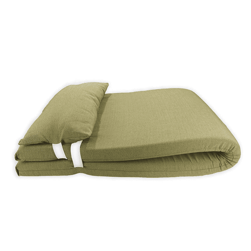 Colchão de espreguiçadeira com almofada 180x60x6 cm Arena Acomoda Têxtil.