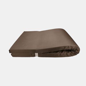 Colchão para espreguiçadeira impermeÔvel 180x60x6 cm Castanho Acomoda Têxtil.