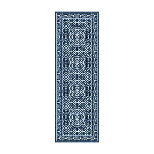 Tapete hidráulico de vinil Azul 60x90cm MAROC