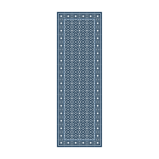 Tapete hidráulico de vinil Azul 60x150cm MAROC